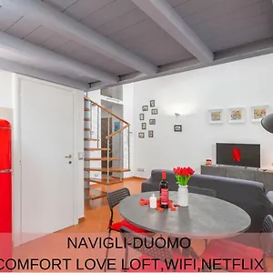 Navigli-duomolove Loft, Comfort ,netflix, Wifi Milano